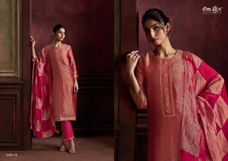 Omtex Maelle catalog unstitched salwar kameez wholesalers in india