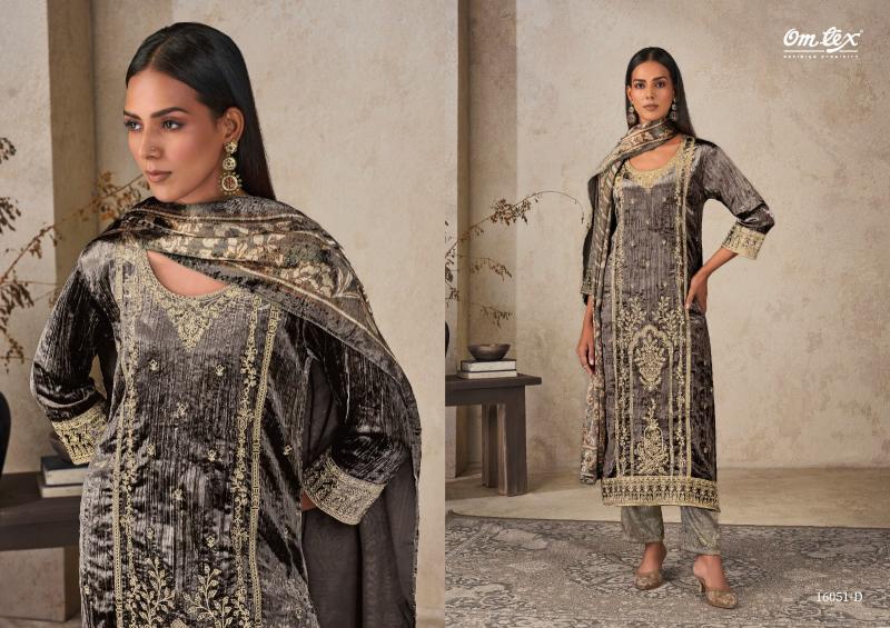 Omtex Ritha Crush vol 44 catalog site textilebuzz com salwar kameez wholesaler