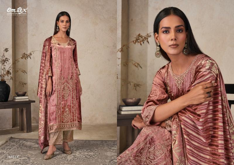 Omtex Ritha Crush vol 44 catalog site textilebuzz com salwar kameez wholesaler