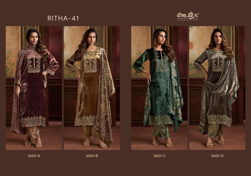 Omtex Ritha Vol 41 catalog salwar kameez wholesale ahmedabad