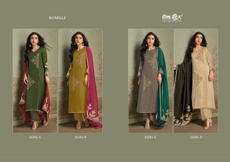 Omtex Roselle catalog salwar kameez wholesaler forms