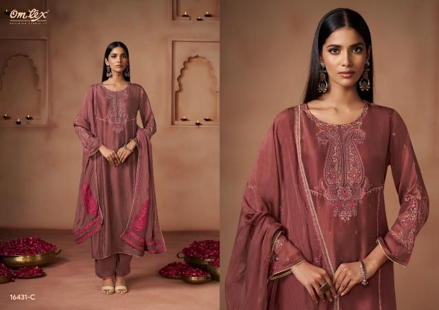 Omtex Vareesha catalog unstitched salwar kameez wholesalers in delhi