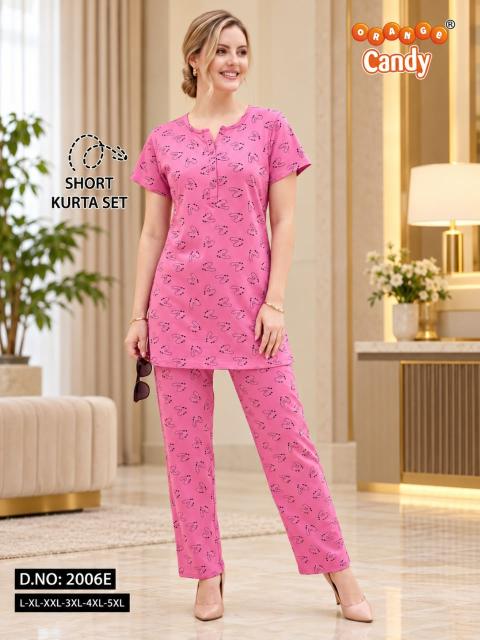 Orange Candy 2006 A to F catalog nightwear bulk purchase India