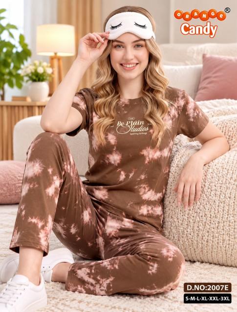 Orange Candy 2007 catalog night suit bulk order