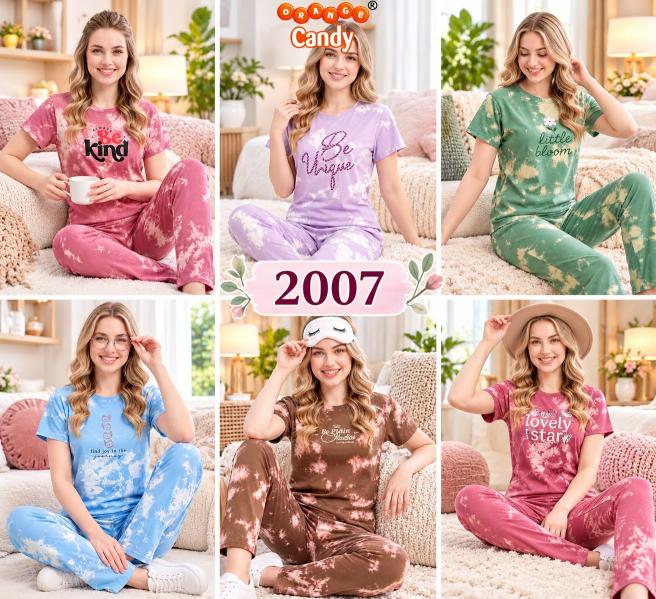 Orange Candy 2007 catalog night suit bulk order