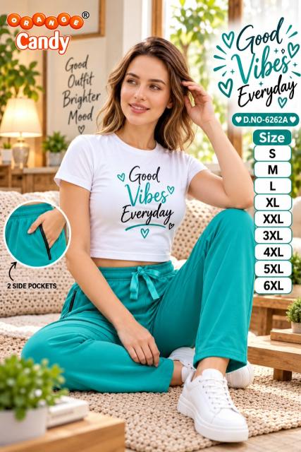 Orange Candy 6262 catalog Plain Lower With Poc And Chain