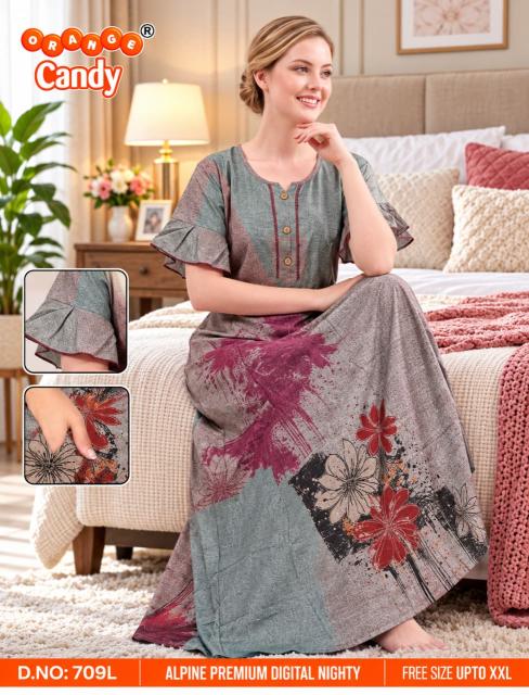 Orange Candy 709 catalog nightwear bulk supplier