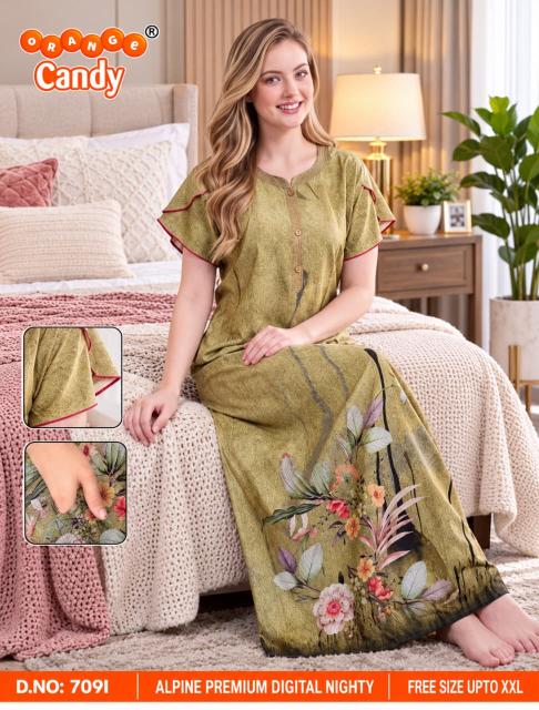 Orange Candy 709 catalog nightwear bulk supplier