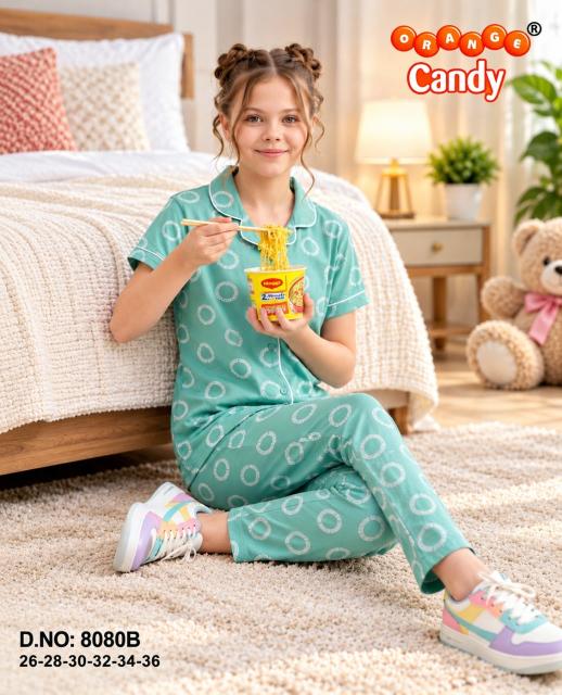Orange Candy 8080 A to F catalog kids nightwear catalogue with price
