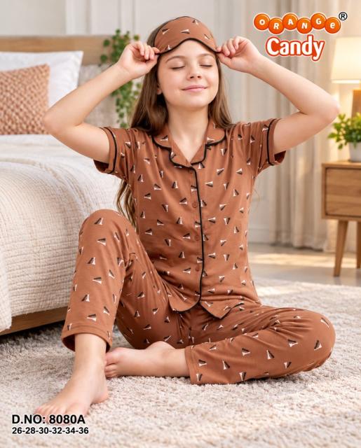 Orange Candy 8080 A to F catalog kids nightwear catalogue with price