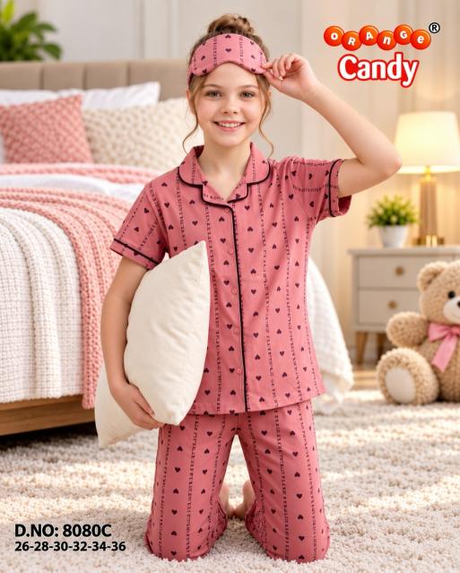 Orange Candy 8080 A to F catalog kids nightwear catalogue with price