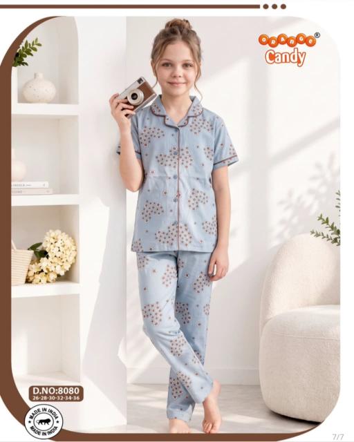 Orange Candy 8080 A to F catalog kids nightwear catalogue with price