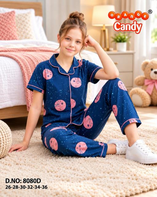 Orange Candy 8080 A to F catalog kids nightwear catalogue with price