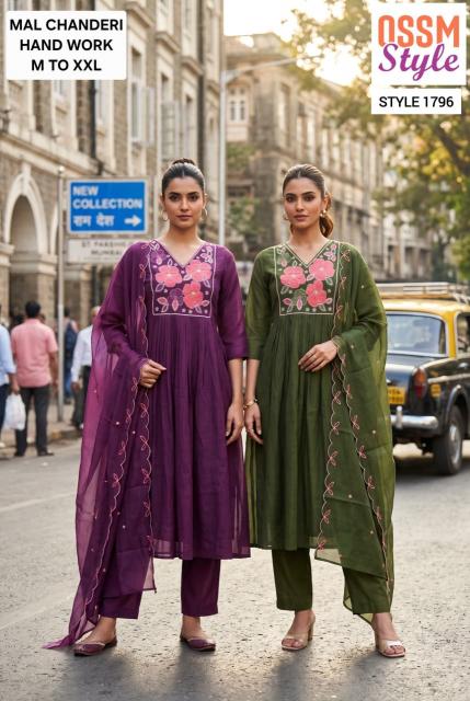 Ossm 1796 catalog designer kurtis wholesale kolkata