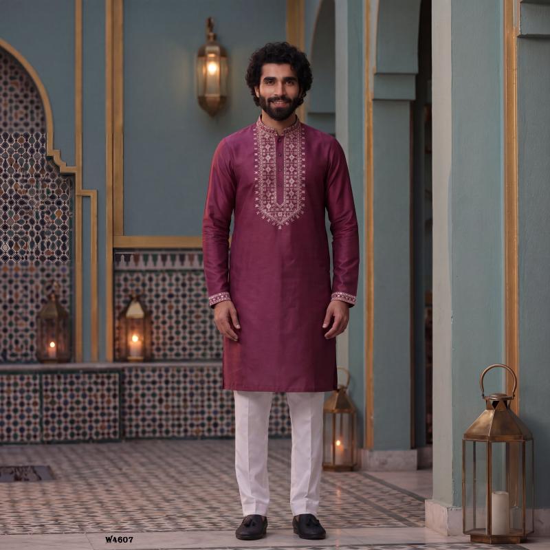 Outluk Wedding vol 56 catalog Designer Kurta for Men Wholesale