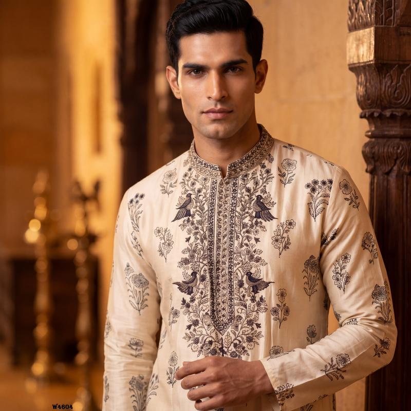 Outluk Wedding vol 56 catalog Designer Kurta for Men Wholesale