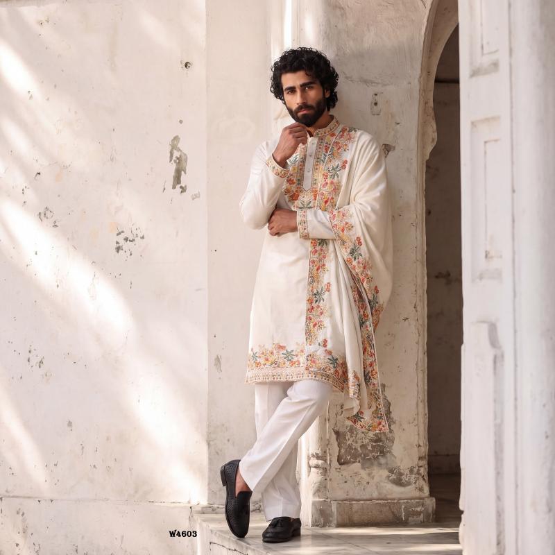 Outluk Wedding vol 56 catalog Designer Kurta for Men Wholesale