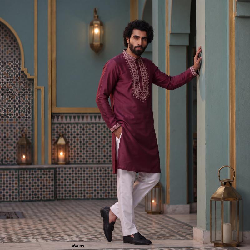 Outluk Wedding vol 56 catalog Designer Kurta for Men Wholesale