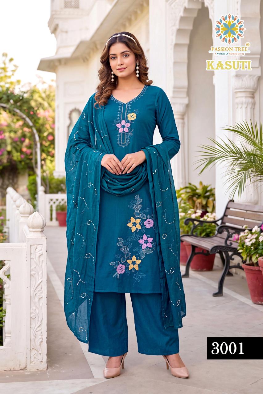 Passion Tree Kasuti vol 3 catalog rajasthani kurtis wholesale