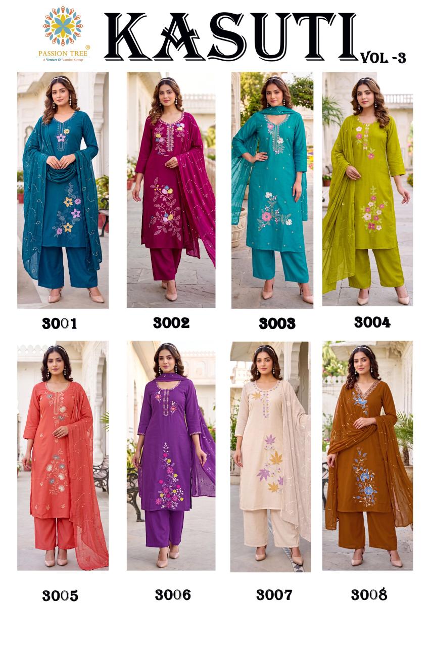 Passion Tree Kasuti vol 3 catalog rajasthani kurtis wholesale