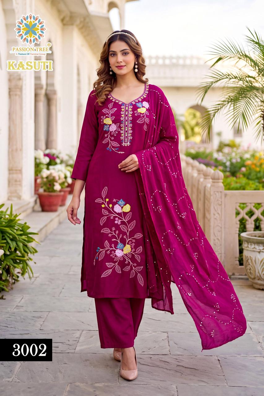 Passion Tree Kasuti vol 3 catalog rajasthani kurtis wholesale