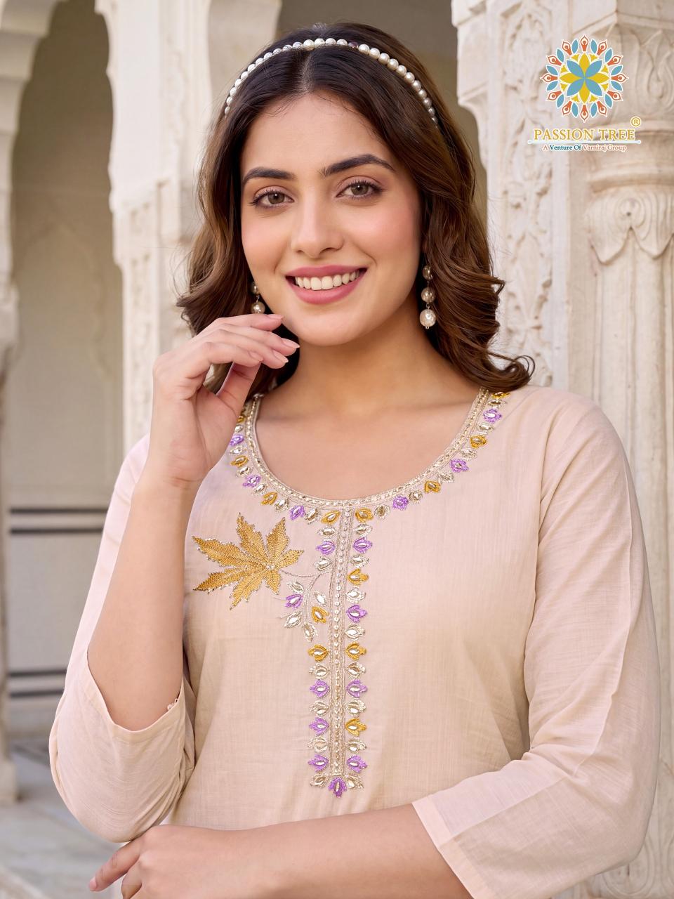 Passion Tree Kasuti vol 3 catalog rajasthani kurtis wholesale