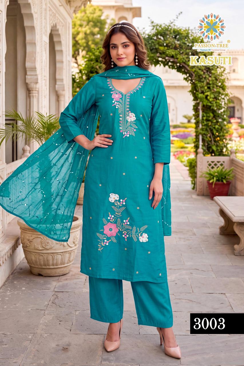 Passion Tree Kasuti vol 3 catalog rajasthani kurtis wholesale