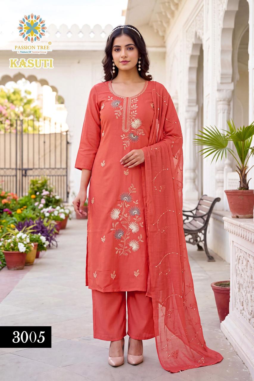 Passion Tree Kasuti vol 3 catalog rajasthani kurtis wholesale