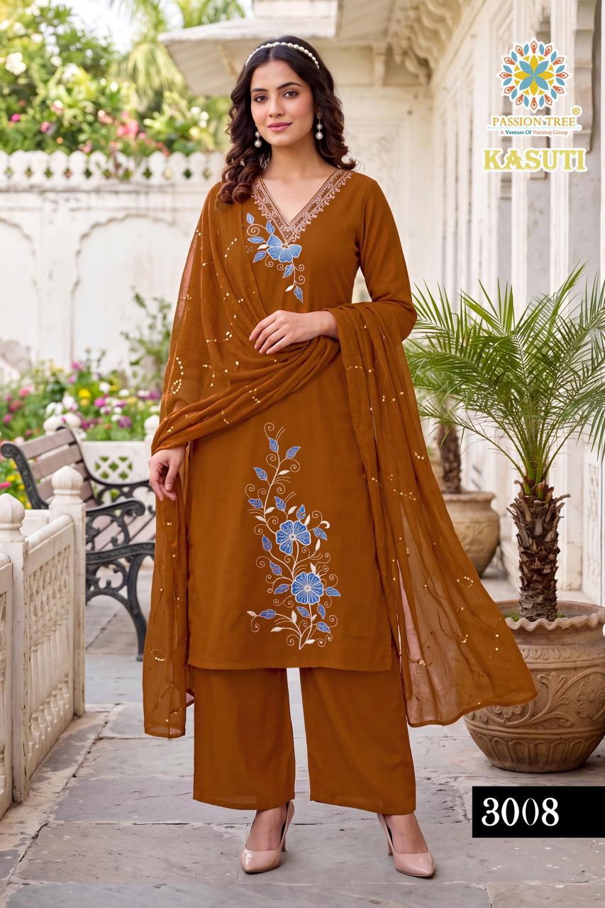 Passion Tree Kasuti vol 3 catalog rajasthani kurtis wholesale