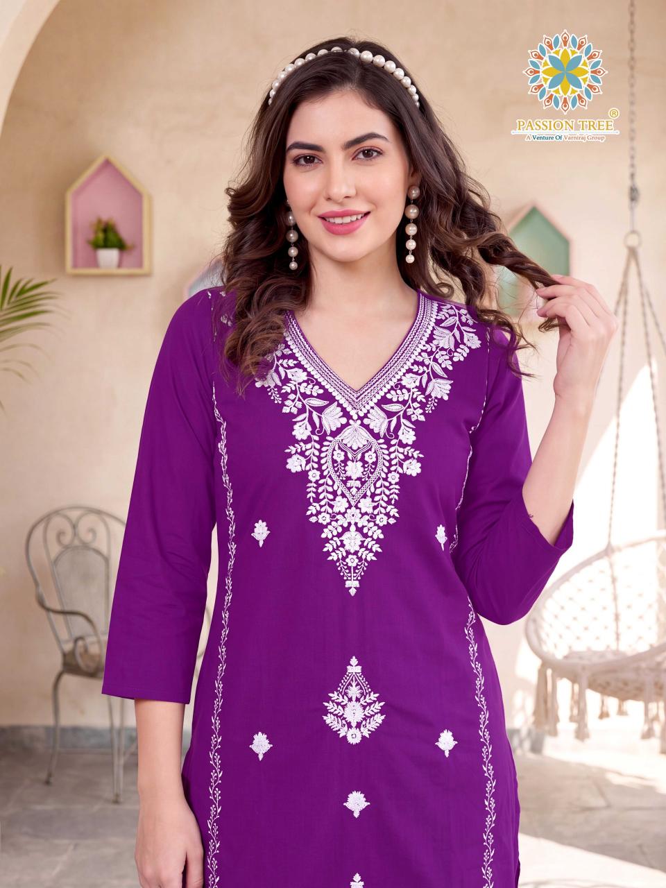 Passion Tree Lucknowi vol 3 catalog coord set for online sellers