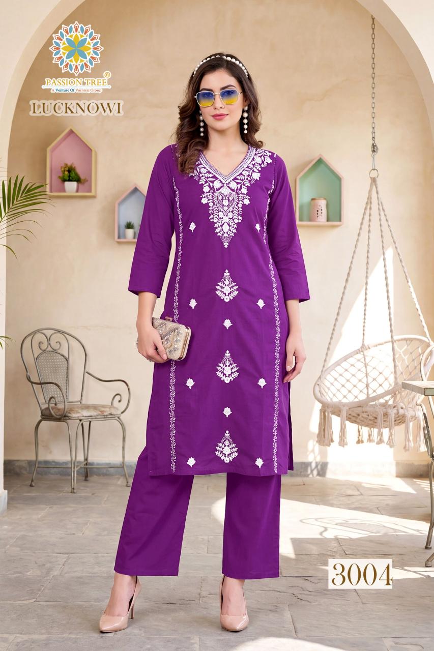 Passion Tree Lucknowi vol 3 catalog coord set for online sellers