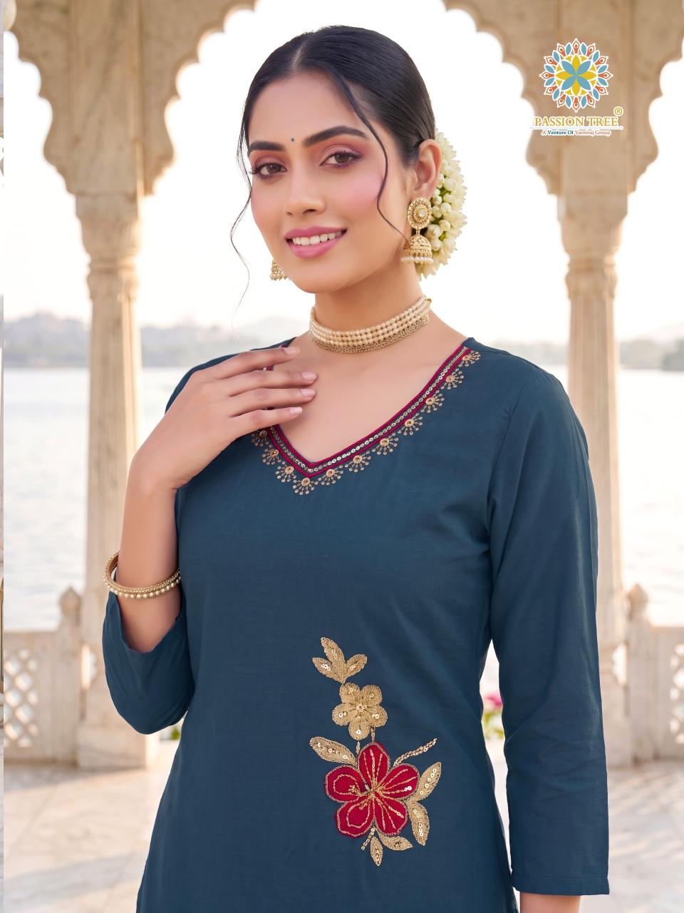 Passion Tree Raahi vol 4 catalog soch brand kurtis wholesale supplier in india