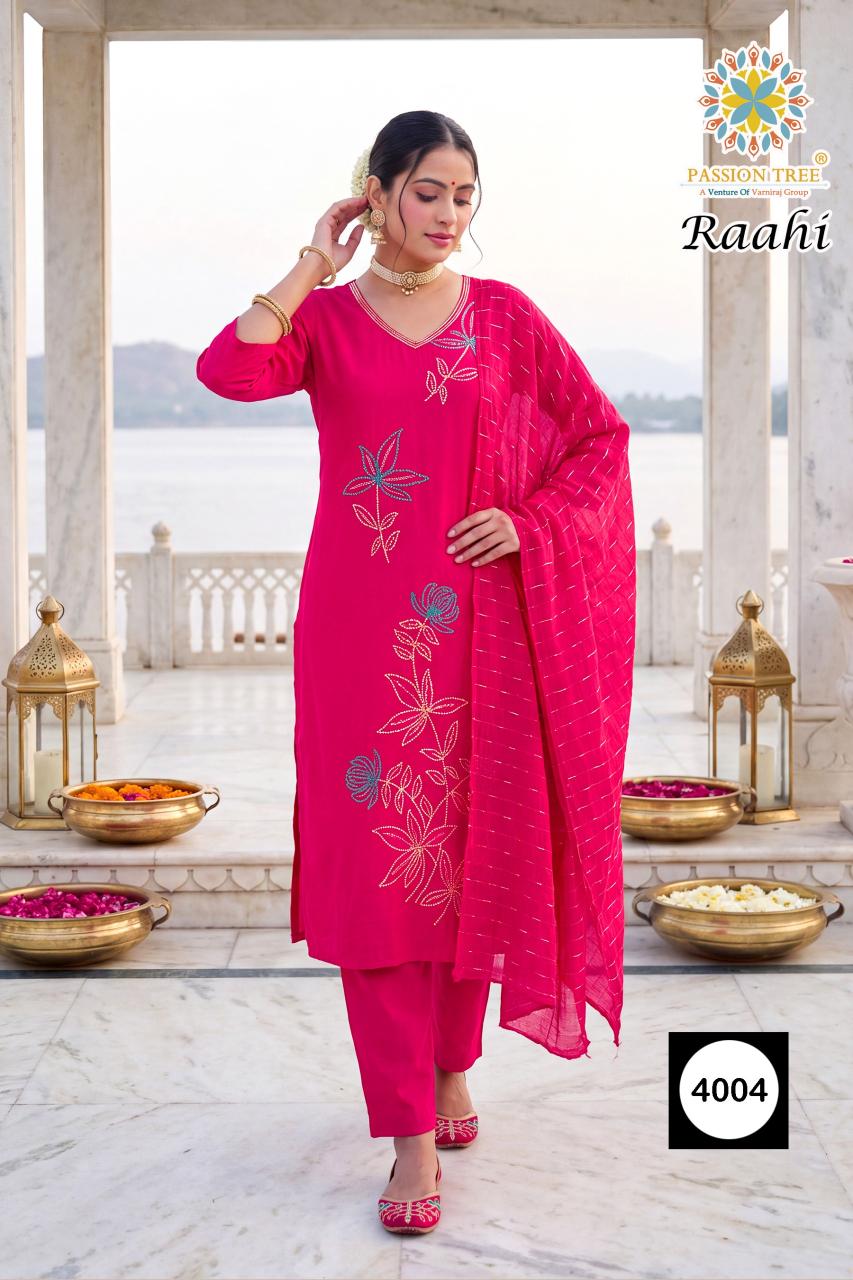 Passion Tree Raahi vol 4 catalog soch brand kurtis wholesale supplier in india