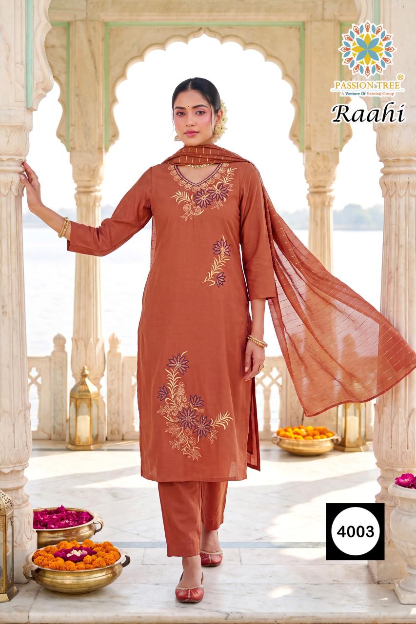 Passion Tree Raahi vol 4 catalog soch brand kurtis wholesale supplier in india