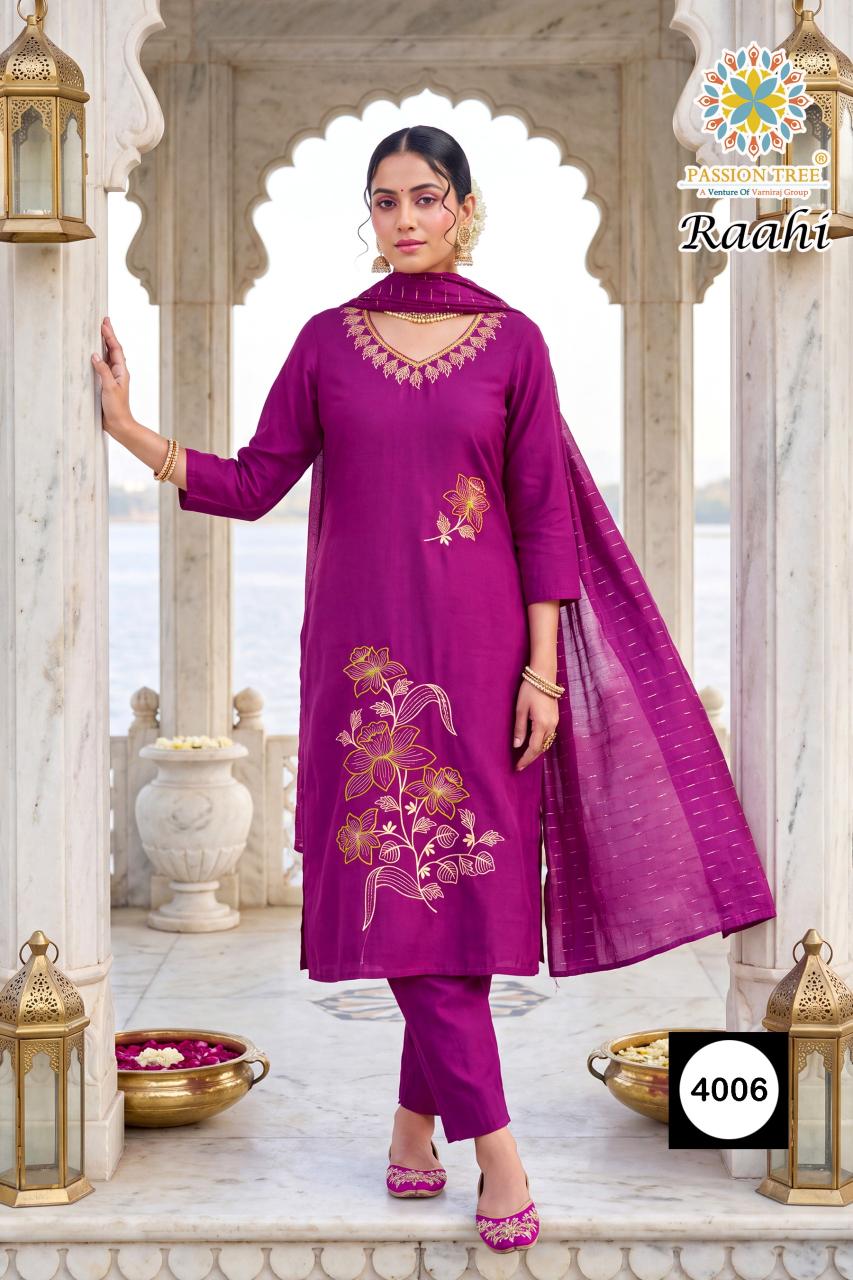 Passion Tree Raahi vol 4 catalog soch brand kurtis wholesale supplier in india