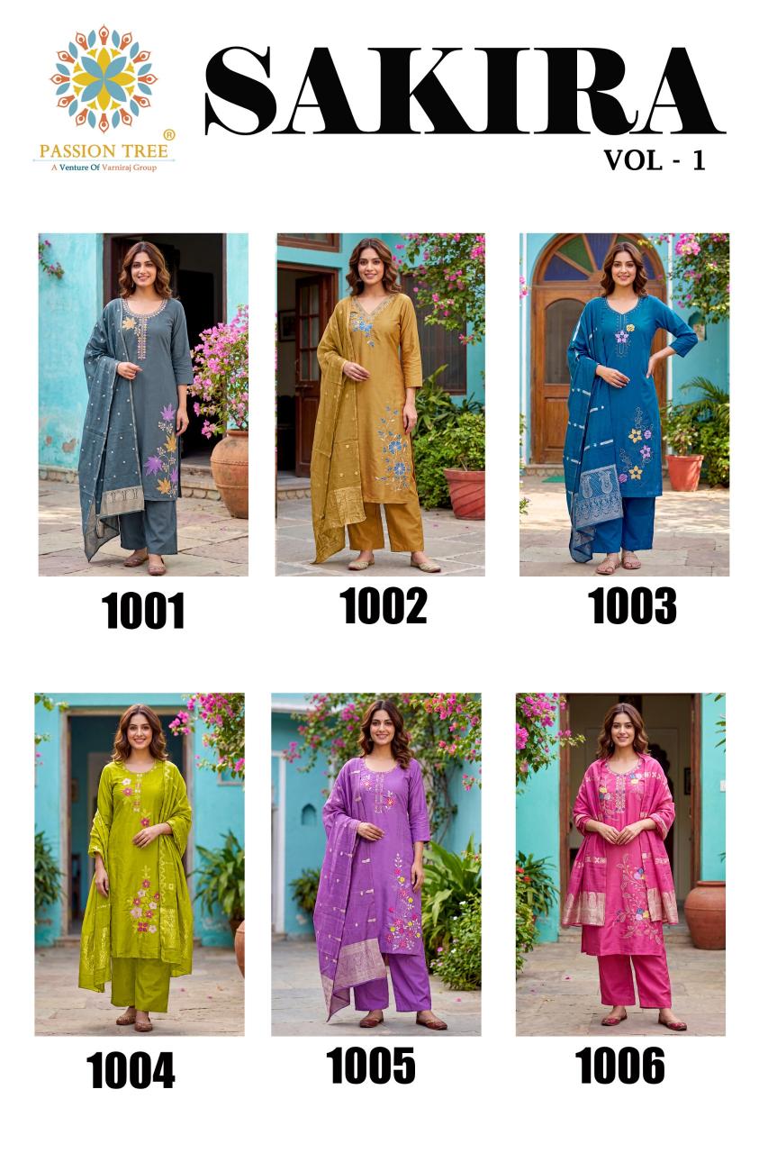 Passion Tree Sakira vol 1 catalog branded wholesale kurtis