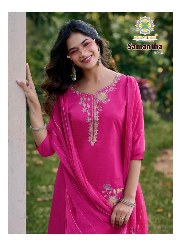 Passion Tree Samantha vol 1 catalog brand kurti wholesale store