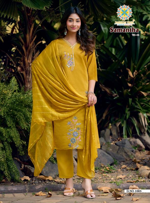Passion Tree Samantha vol 1 catalog brand kurti wholesale store
