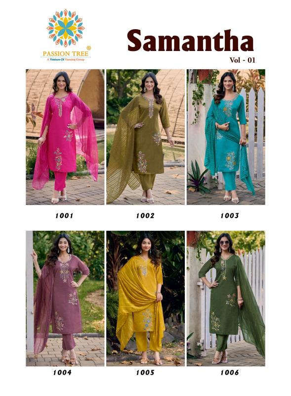 Passion Tree Samantha vol 1 catalog brand kurti wholesale store