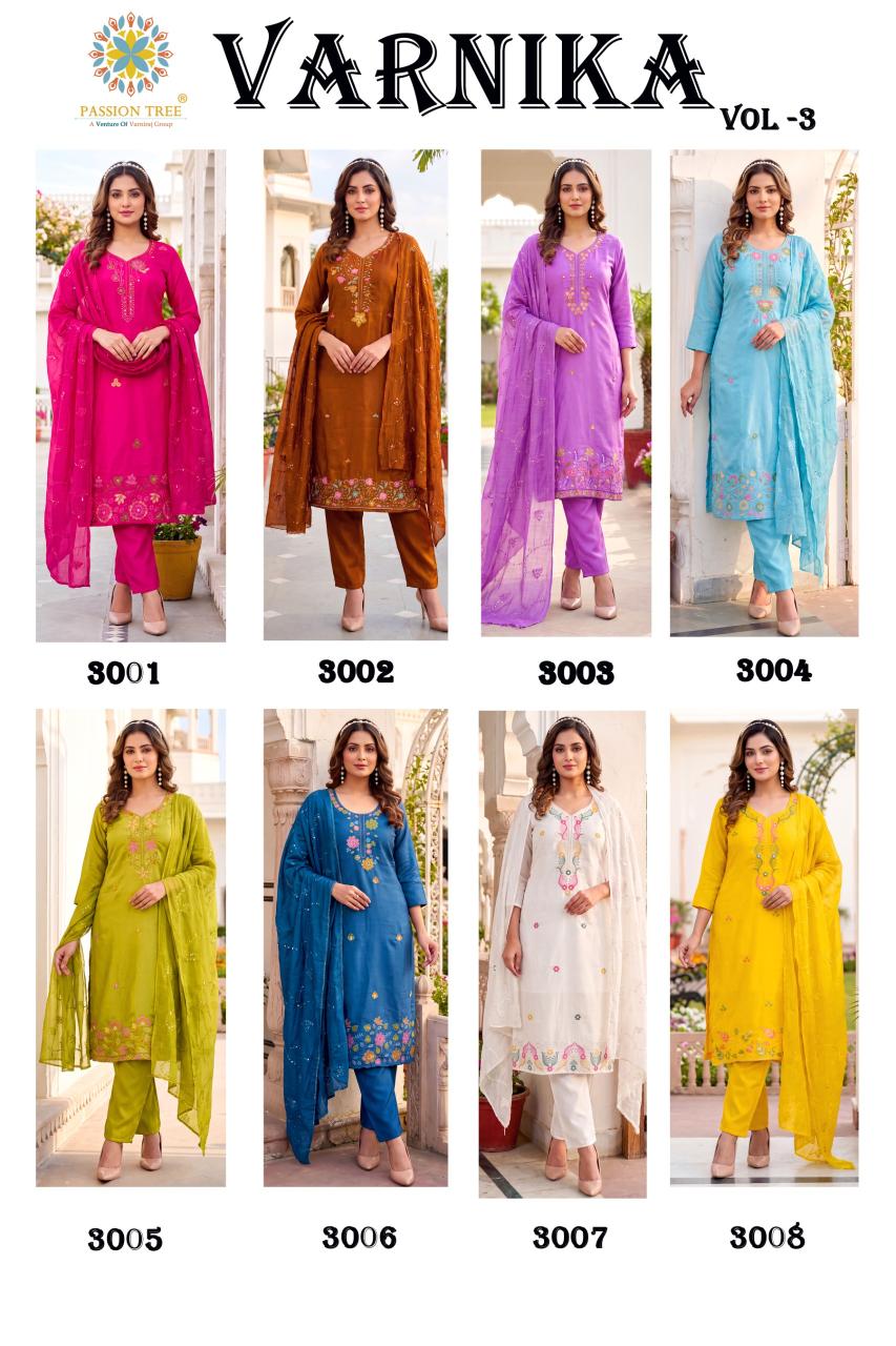 Passion Tree Varnika vol 3 catalog branded kurti wholesale online