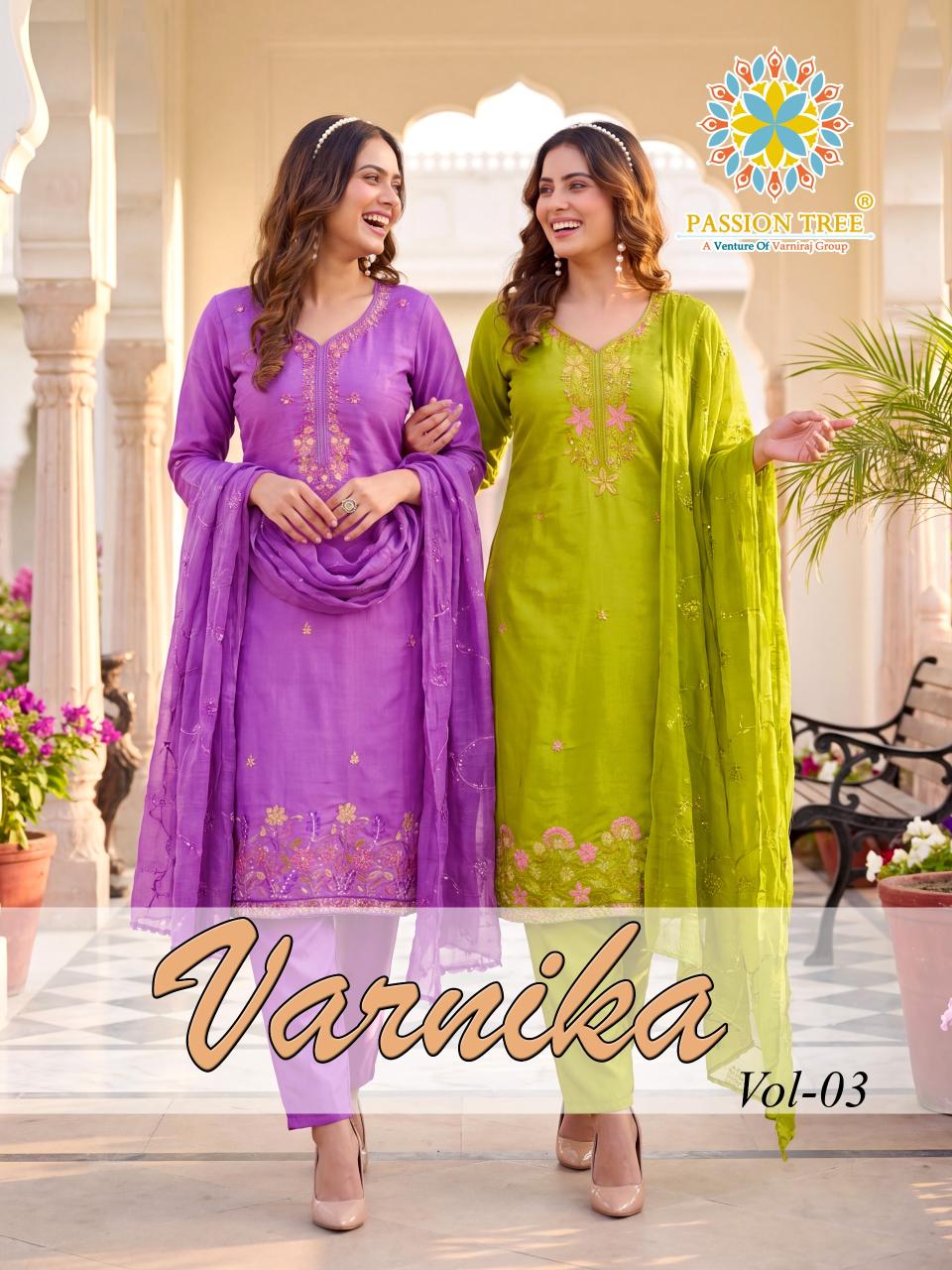 Passion Tree Varnika vol 3 catalog branded kurti wholesale online