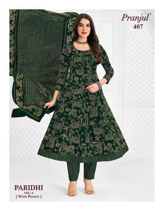 Pranjul Paridhi Vol-4 – Anarkali Style Kurti Pant With Dupatta - Wholesale Catalog