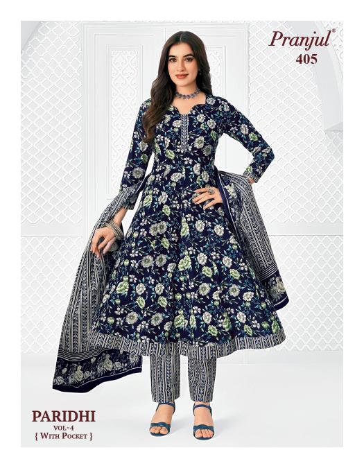 Pranjul Paridhi Vol-4 – Anarkali Style Kurti Pant With Dupatta - Wholesale Catalog