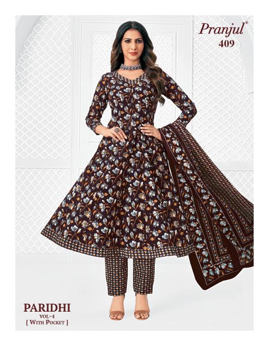 Pranjul Paridhi Vol-4 – Anarkali Style Kurti Pant With Dupatta - Wholesale Catalog