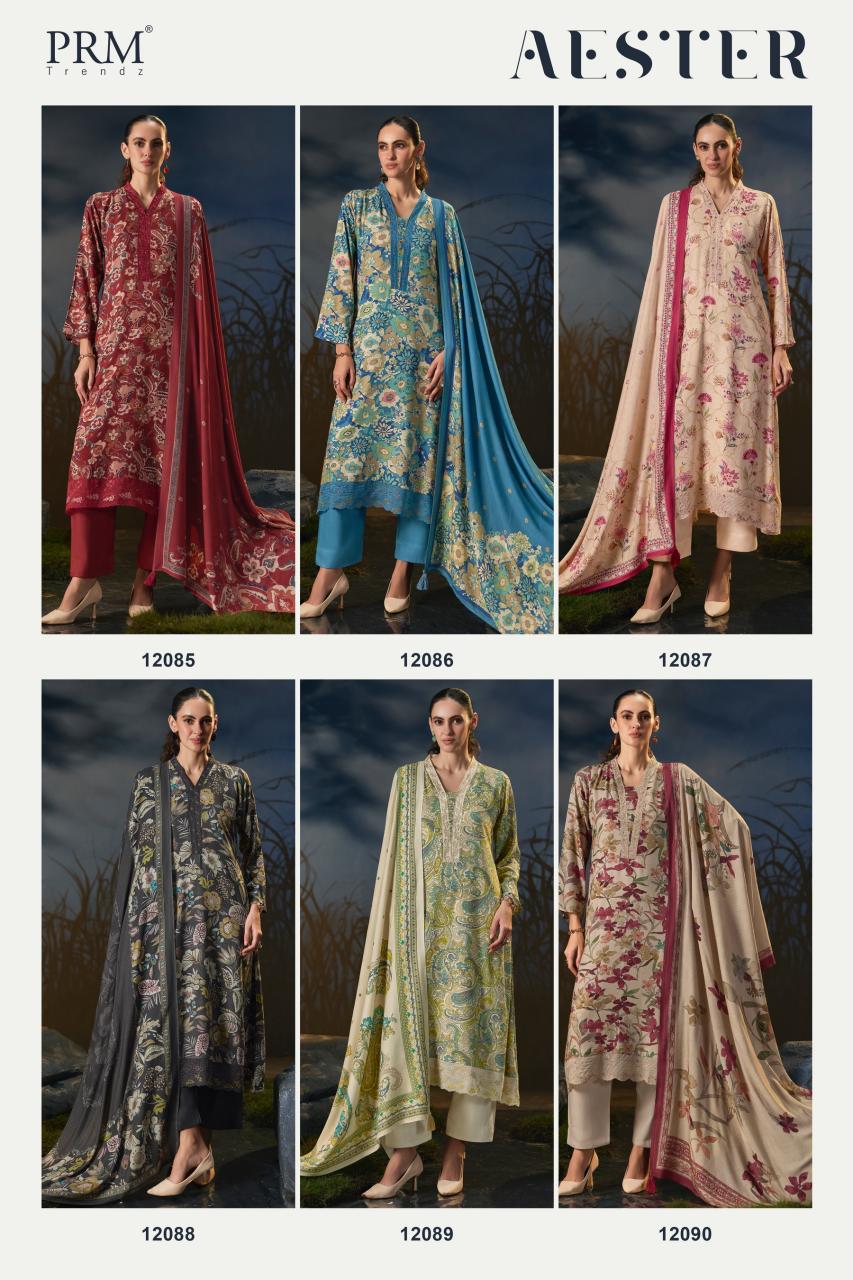 PRM Trendz Aester catalog unstitched salwar kameez wholesalers in mumbai