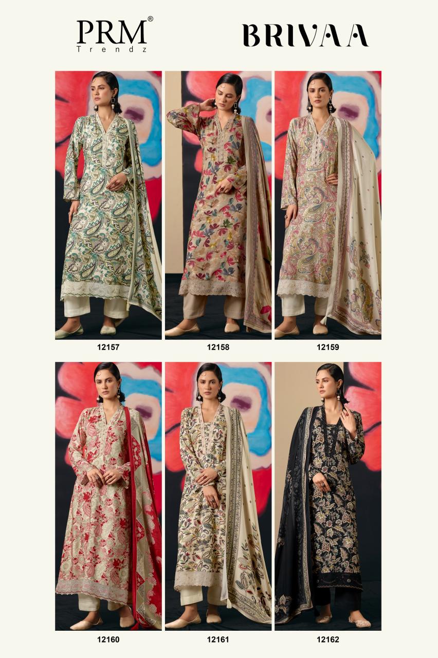 PRM Trendz Brivaa catalog salwar kameez wholesale manufacturers in mumbai