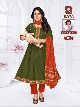 Raashi Daya 0.2 catalog feeding kurtis wholesale