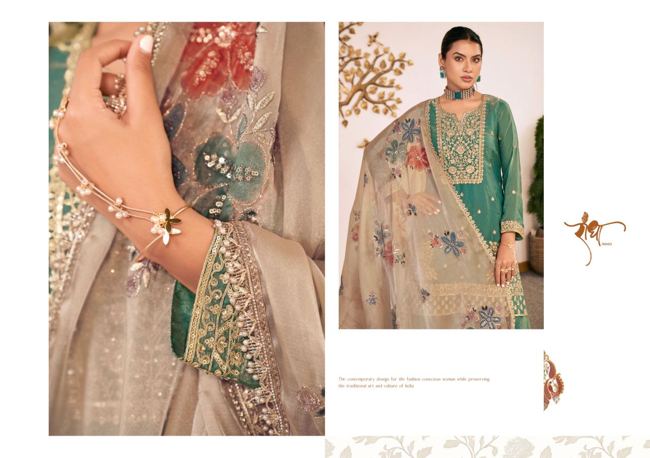 Radha Trendz Sunflower catalog wholesale designer salwar kameez in surat