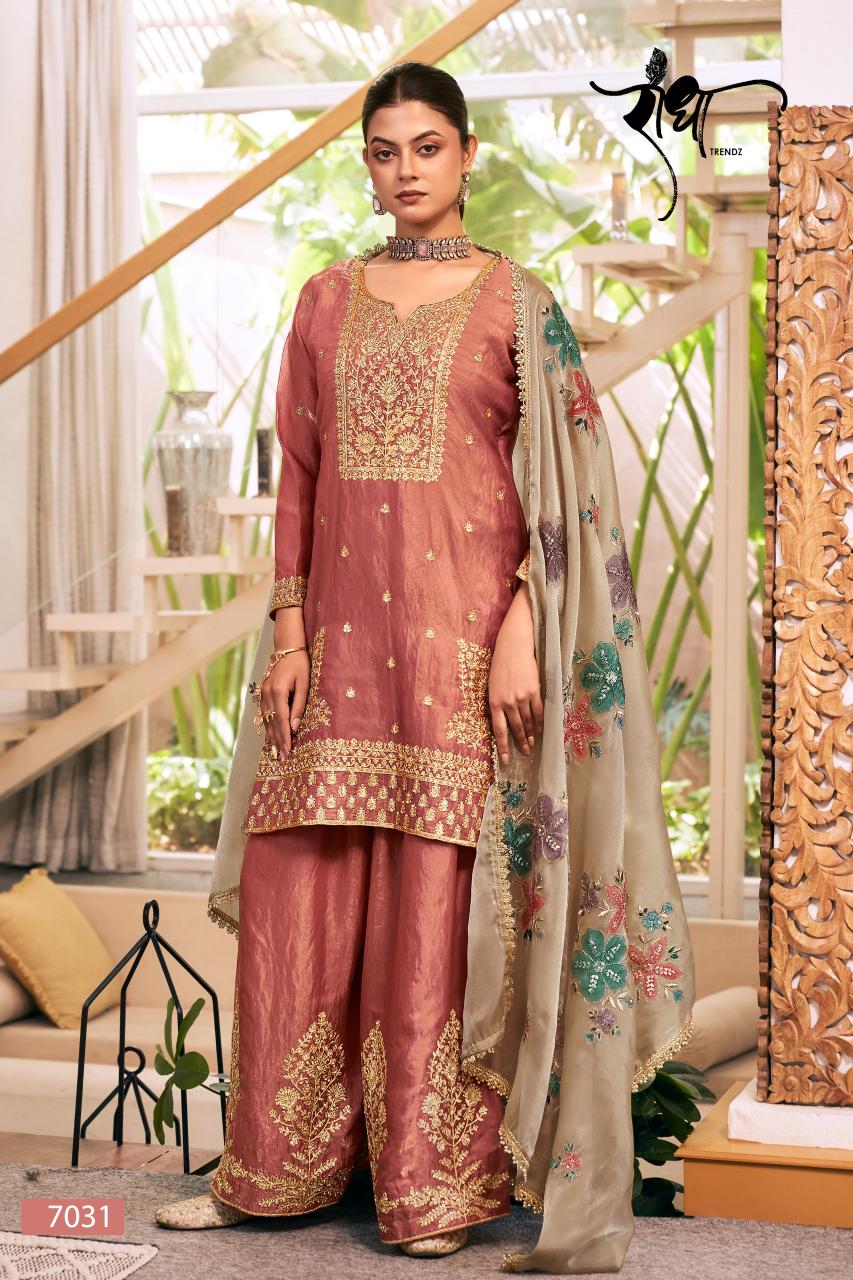 Radha Trendz Sunflower catalog wholesale designer salwar kameez in surat