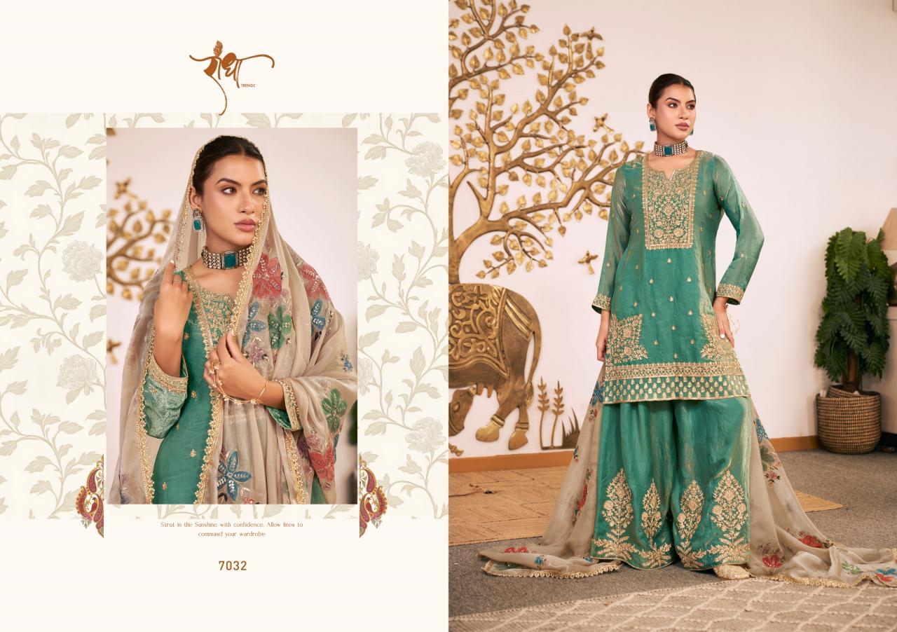 Radha Trendz Sunflower catalog wholesale designer salwar kameez in surat